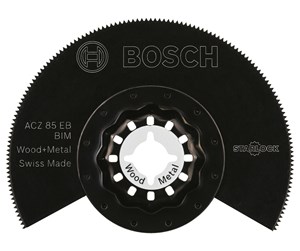 Multiværktøy - Bosch Starlock BIM segmentsagblad ACZ 85 EB Wood and Metal 85 mm - 2609256943