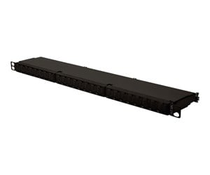 Tilbehør - DIGITUS DN-91624S-SL-EA - patch panel - 0.5U - 19" - DN-91624S-SL-EA