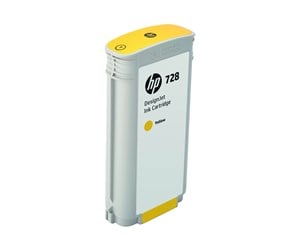 Printertilbehør blekk/toner - HP 728 / F9J65A Yellow Ink - Blekkpatron Color-baserte gul - F9J65A