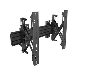 Veggmontering, AV-braketter & AV-møbler - Multibrackets M Wallmount Pro MBW1U Push In Pop Out Black 30 kg 65" From 100 x 100 mm - 7350073734115