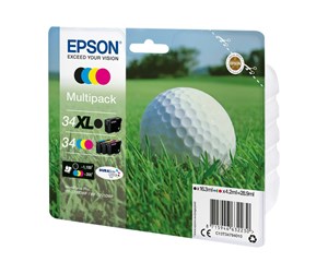 Printertilbehør blekk/toner - Epson 34 Multipack - Blekkpatron Blå - C13T34794010