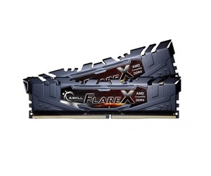 RAM - G.Skill Flare X DDR4-2400 - 32GB - CL15 - Dual Channel (2 pcs) - AMD Optimized - Svart - F4-2400C15D-32GFX