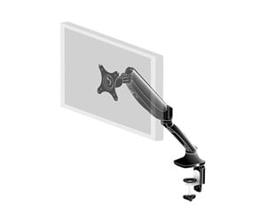 Skjermholder - iiyama DS3001C-B1 - mounting kit - adjustable arm - for Monitor - black - DS3001C-B1