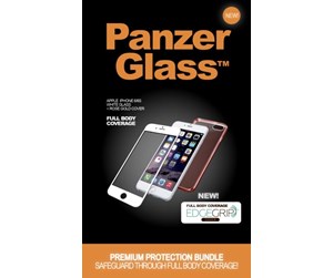 Mobil - Beskyttelsesglass - PanzerGlass Apple iPhone 6/6s - Rose Gold w/ EdgeGrip (Premium Glass) - PANZERB1005RG