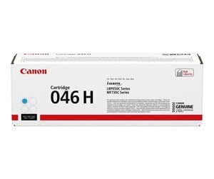 Printertilbehør blekk/toner - Canon CRG 046 / 1253C002 High Cyan - Laser toner Blå - 1253C002