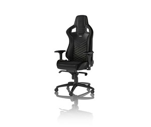 Gamingstol - noblechairs EPIC Series - Black / Gold Gamingstol - Svart / Gull - PU-lær - Opptil 120 kg - NBL-PU-GOL-002