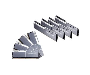 RAM - G.Skill Trident Z DDR4-3200 - 128GB - CL16 - Octa Channel (8 pcs) - Intel XMP - Sølv - F4-3200C16Q2-128GTZSW