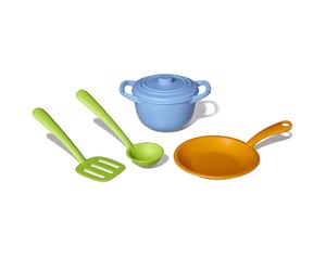 Babyleker - Green Toys Cookware Set - GTCHF01R