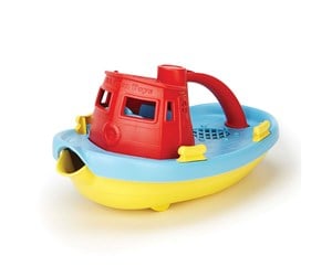 Babyleker - Green Toys Tugboat - Red / Blue - GTTUG01RR