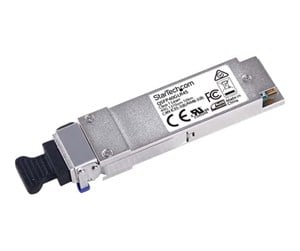 Repeater & Transceiver - StarTech.com 40 Gigabit Fiber 40GBase-LR4 QSFP+ Transceiver Module - Cisco QSFP-40G-LR4-S Compatible - SM LC - 10 km (6.2 mi.) - QSFP40GLR4S