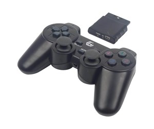 Spill - Tilbehør - Gembird JPD-WDV-01 - Black - Controller - Sony PlayStation 2 - JPD-WDV-01