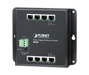 Switch/splitter - PLANET WGS-803 Industrial 8-Port 10/100/1000T Wall-mount Switch (-10~60 degrees C) - WGS-803