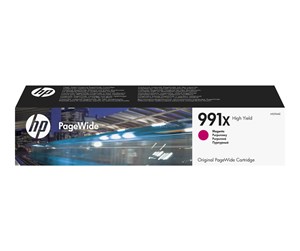 Printertilbehør blekk/toner - HP 991X / M0J94AE High Capacity Magenta Ink - Blekkpatron Rød - M0J94AE