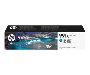 Printertilbehør blekk/toner - HP 991X / M0J90AE High Capacity Cyan Toner - Blekkpatron Blå - M0J90AE