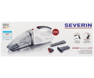 Håndstøvsuger - SEVERIN Handheld S'POWER home & car Li 20 HV 7144 - HV 7144