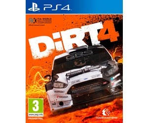 Spill - Dirt 4 - Sony PlayStation 4 - Racing - 4020628787547