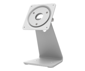 Veggmontering, AV-braketter & AV-møbler - MACLOCKS Tablet Kiosk Stand 360 Table Top Mount - White - 303W