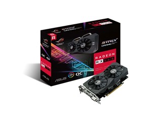 Grafikkort - ASUS Radeon RX 560 ROG STRIX OC - 4GB GDDR5 RAM - Grafikkort - 90YV0AH1-M0NA00