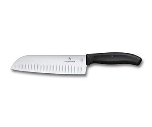 Kjøkkenredskaper - Victorinox SwissClassic Santoku Knife - Fluted Edge - 6.8523.17B