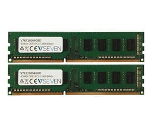 RAM - V7 DDR3-1600 DIMM - 4GB - V7K128004GBD