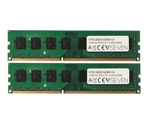 RAM - V7 DDR3-1600 DIMM - 16GB - V7K1280016GBD-LV