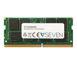 RAM - V7 DDR4-2400 SODIMM - 8GB - V7192008GBS