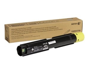 Printertilbehør blekk/toner - Xerox VersaLink C7000 - high capacity - yellow - original - toner cartridge - Laser toner Yellow - 106R03758