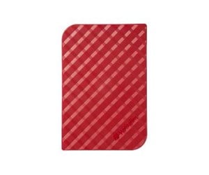 Hard drive - External - Verbatim Store 'n' Go - Red - Ekstern Harddisk - 1TB - Rød - 53203