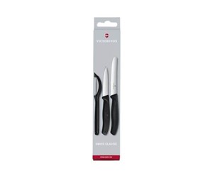 Kjøkkenredskaper - Victorinox Swiss Classic Paring Knife Set with Peeler - 3 Pieces - 6.7113.31