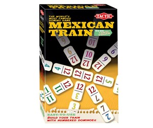 Brettspill & Puslespill - Tactic Mexican Train - Travel edition - 40484