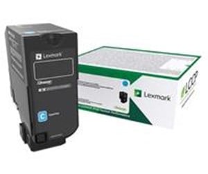 Printertilbehør blekk/toner - Lexmark - cyan - original - toner cartridge - LRP - Laser toner Blå - 73B20C0