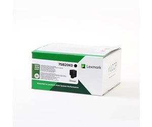 Printertilbehør blekk/toner - Lexmark 13K Return Program Black Toner Cartridge - Laser toner Svart - 75B20K0