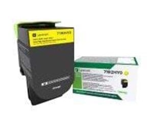 Printertilbehør blekk/toner - Lexmark X417 - Laser toner Yellow - 71B2HY0