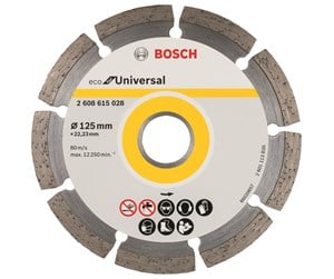 Verktøy - Bosch Diamantkappeskive ECO For Universal 125x22.23x2.0x7mm - 2608615028