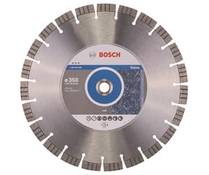 Vinkelsliper - Bosch Diamantkappeskive Best for Stone 350 x 20,00+25,40 x 3,2 x 15 mm - 2608602648