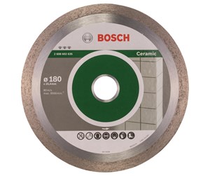 Vinkelsliper - Bosch Diamantkappeskive Best for Ceramic 180 x 25,40 x 2,2 x 10 mm - 2608602635