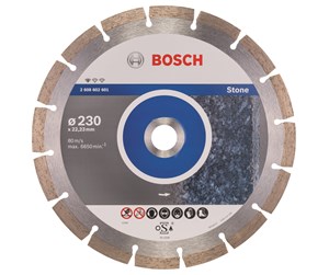 Vinkelsliper - Bosch Diamantkappeskive standard for Stone 230 x 22,23 x 2,3 x 10 mm - 2608602601