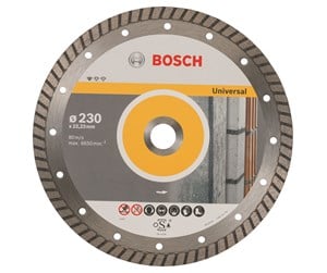 Vinkelsliper - Bosch Diamankappeskive standard for Universal Turbo 230 x 22,23 x 2,5 x 10 mm - 2608602397