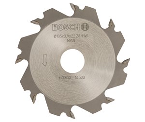 Sirkelsag - Bosch Skivefres, 8, 22 mm, 4 mm 8, 22 mm, 4 mm - 3608641013