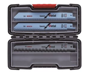 Bajonettsag - Bosch 15-delers bajonettsagblad-sett Wood and Metal Basic S 918 AF (5x); S 918 BF (5x); S 617 K (5x) - 2607010901