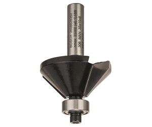 Verktøy - Bosch Fasefresejern, 8 mm, B 11 mm, L 15 mm, G 56 mm, 45° 8 mm, B 11 mm, L 15 mm, G 56 mm, 45° - 2608628352