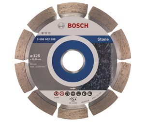 Sirkelsag - Bosch Diamantkappeskive standard for Stone 125 x 22,23 x 1,6 x 10 mm - 2608602598