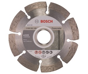 Vinkelsliper - Bosch Diamantkappeskive standard for Concrete 115 x 22,23 x 1,6 x 10 mm - 2608602196