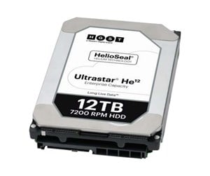 Harddisk - HGST Ultrastar He12 SATA 512e ISE HUH721212ALE600 - 12TB - Harddisk - 0F30144 - SATA-600 - 3.5" - 0F30144