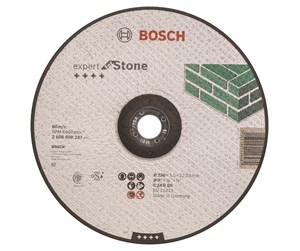 Verktøy - Bosch Kappeskive, krum Expert for Stone C 24 R BF, 230 mm, 3,0 mm - 2608600227