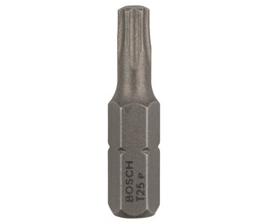 Bormaskin & Bits - Bosch Skrutrekkerbits, ekstra hard T25, 25 mm - 2607001615