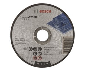 Vinkelsliper - Bosch Kappeskive rett Expert for Metal AS 46 S BF, 125 mm, 1,6 mm - 2608600219