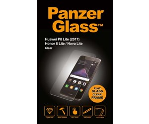 Mobil - Beskyttelsesglass - PanzerGlass Huawei P8 Lite 2017/Honor 8 Lite/Huawei Nova Lite Screen Protector - PANZER5274