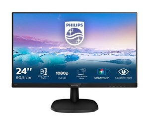 Skjerm - 24" Philips V-line 243V7QDAB - 243V7QDAB/00