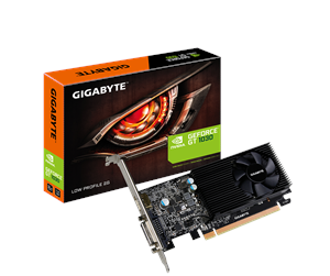 Grafikkort - GIGABYTE GeForce GT 1030 Low Profile - 2GB GDDR5 RAM - Grafikkort - GV-N1030D5-2GL